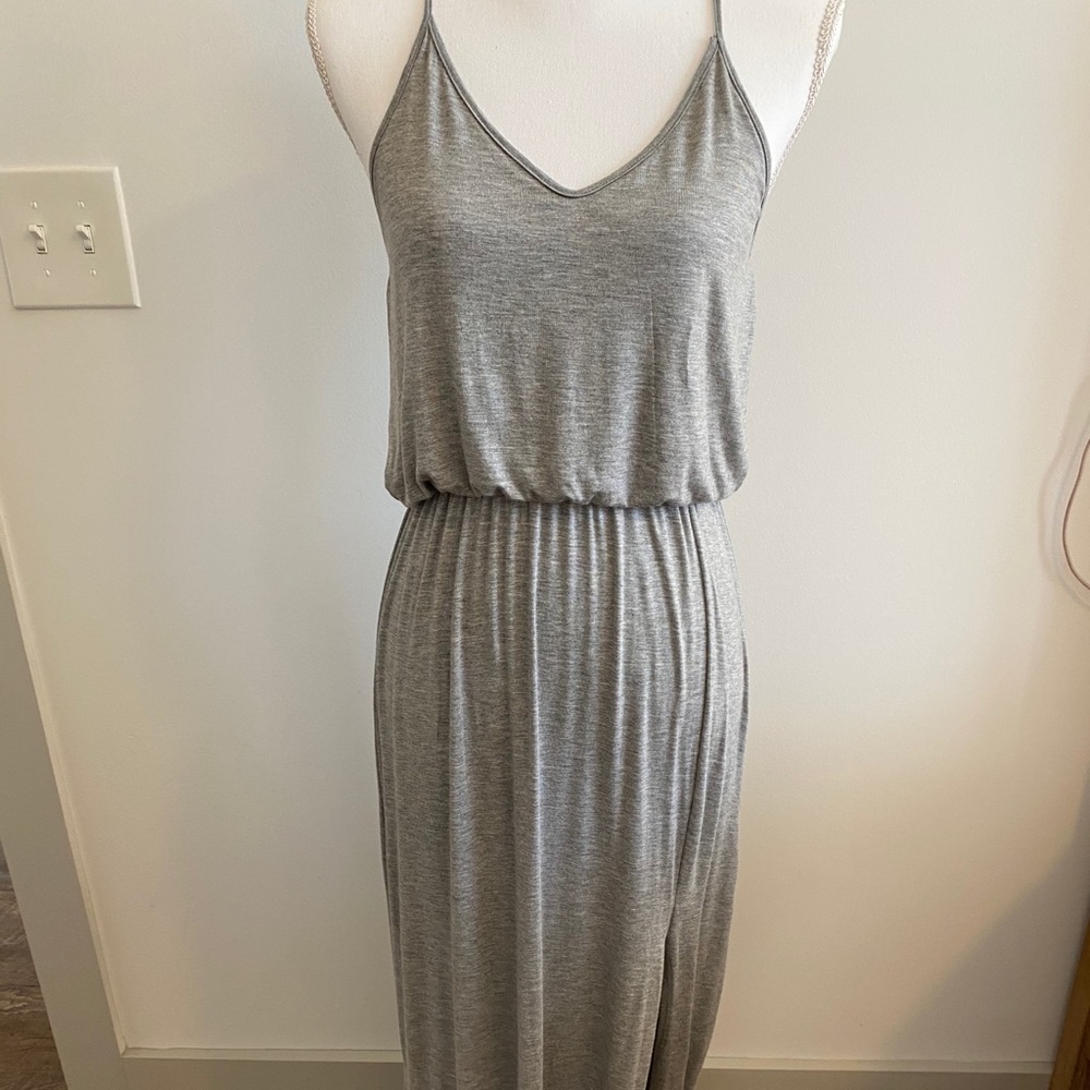 Grey maxi dress